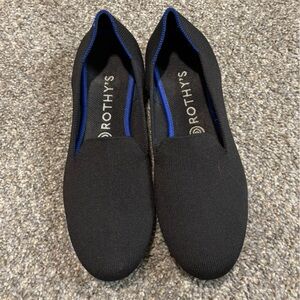 Rothy’s women’s loafer size 9 black excellent condition